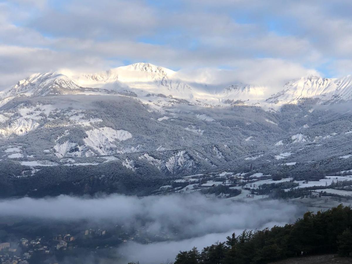 Les Melezes 1 Studio Barcelonnette Exteriör bild